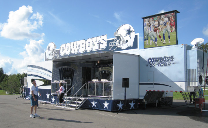Dallas Cowboys Hall-of-Fame Mobile Exhibit