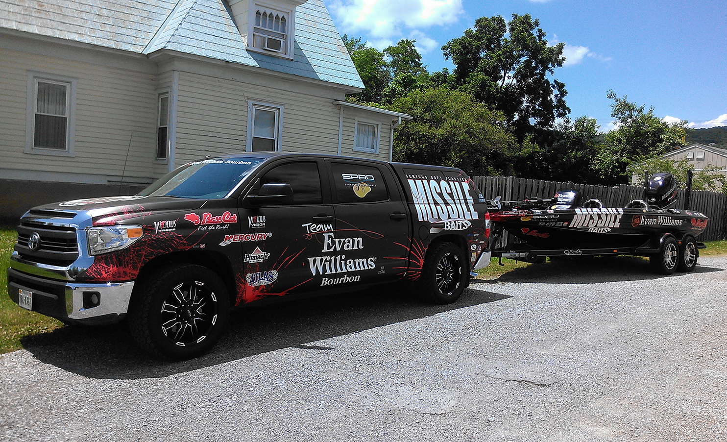 Missile Baits Truck & Boat Wrap